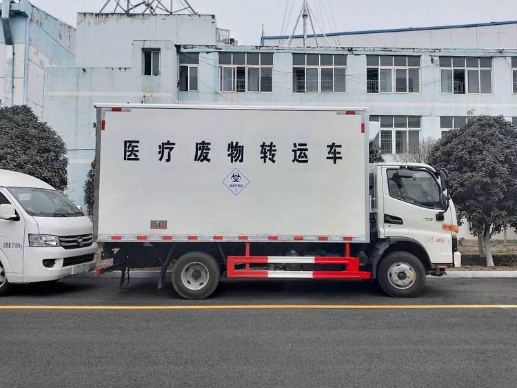 江淮骏铃医疗废物转运车