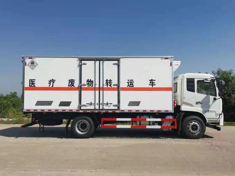 东风天锦单桥医疗废物转运车