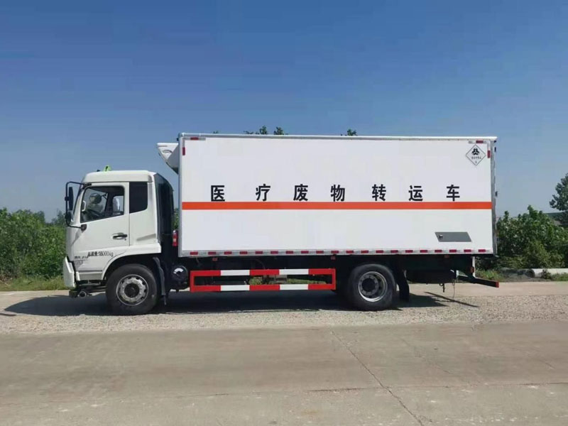 东风天锦单桥医疗废物转运车