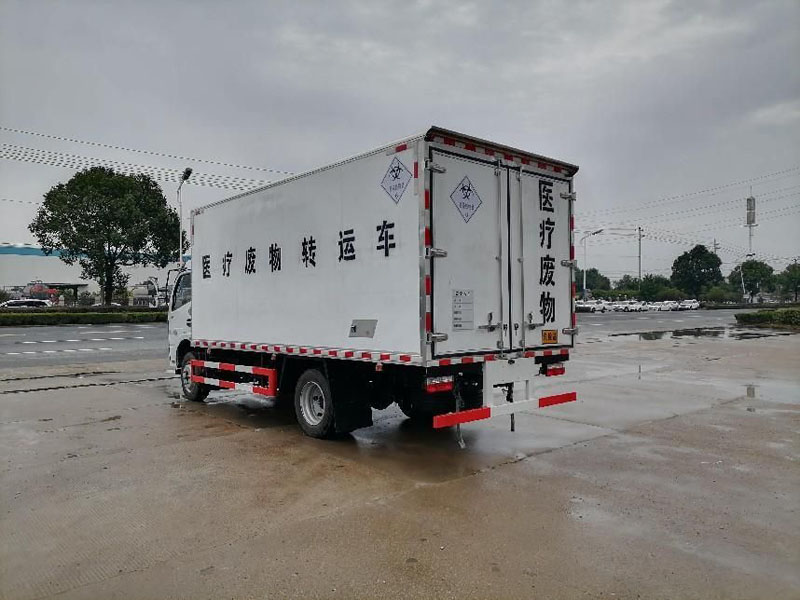 东风D7黄牌玉柴医疗废物转运车6吨