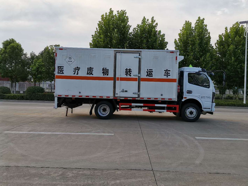 东风D7黄牌玉柴医疗废物转运车6吨
